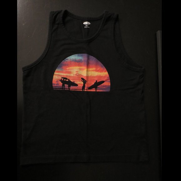 Old Navy Brand Surfer Tank Top - EUC - Picture 1 of 3